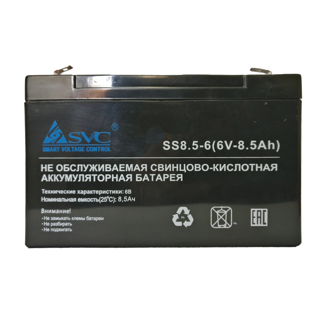 SS8.5-6 (6В/8.5Ач)